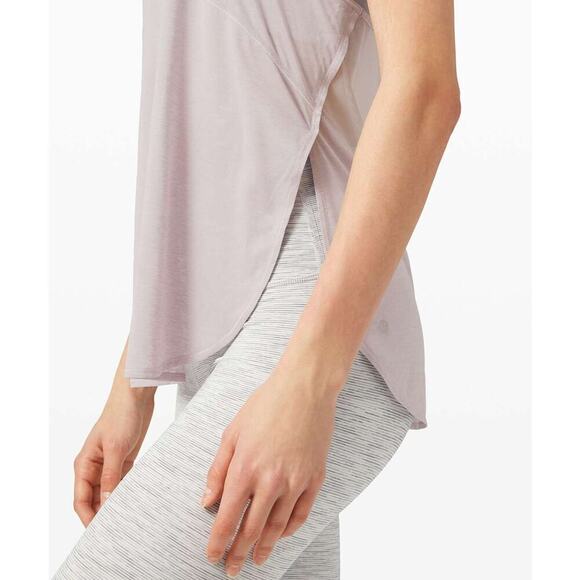 Lululemon Twist Around Tank Iced Iris Size 4 - Picture 3 of 6